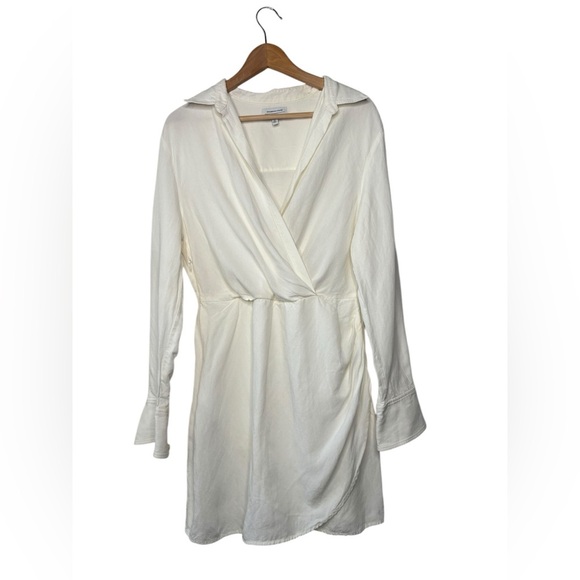 & OTHER STORIES Collared Mini Wrap Dress size 10 - Picture 2 of 11